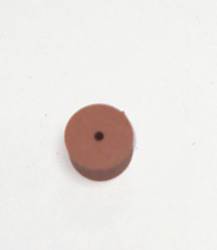 шлифовальный эластичный диск коричневый 12х7,5 мм. 10 шт.