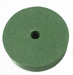 Шлифовальный эластичный диск зеленый 75х20 мм