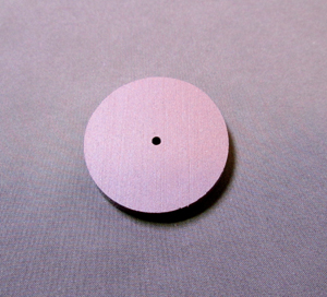 шлифовальный эластичный диск коричневый