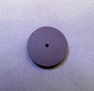 шлифовальный эластичный диск коричневый. 10 шт.